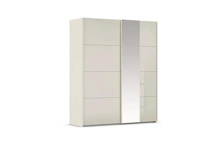Cairns 181cm 2 Door Sliding Wardrobe - Champagne