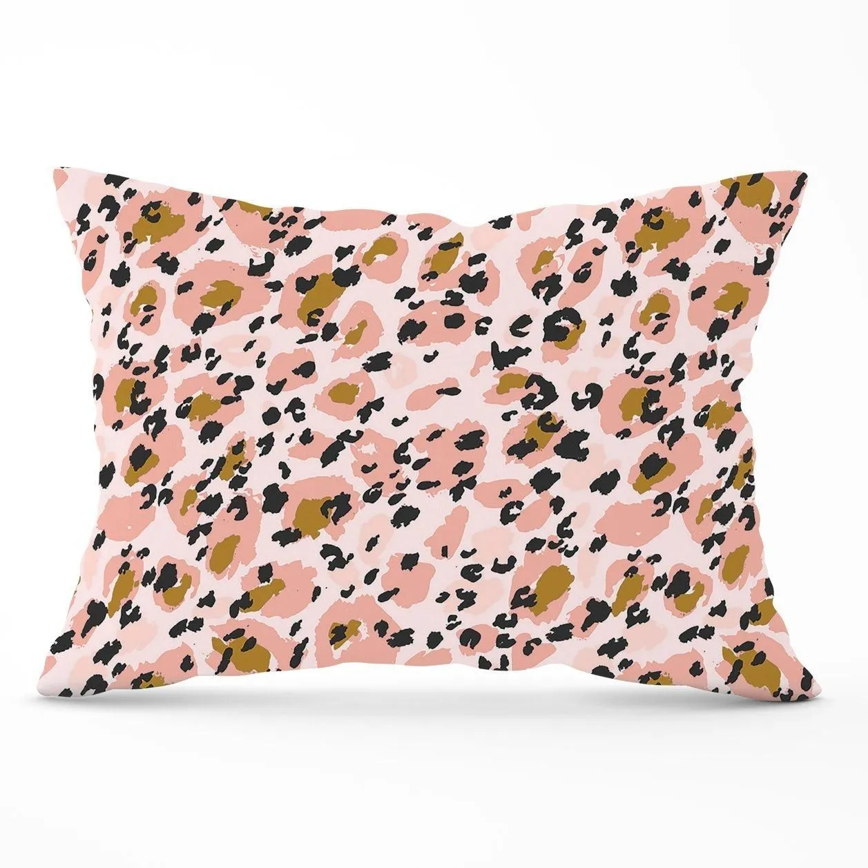 Warren Reed - Designer Hand Drawn Pink Leopard Print Cushions