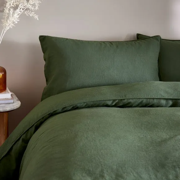 Cotton Linen Duvet Cover & Pillowcase Set 2