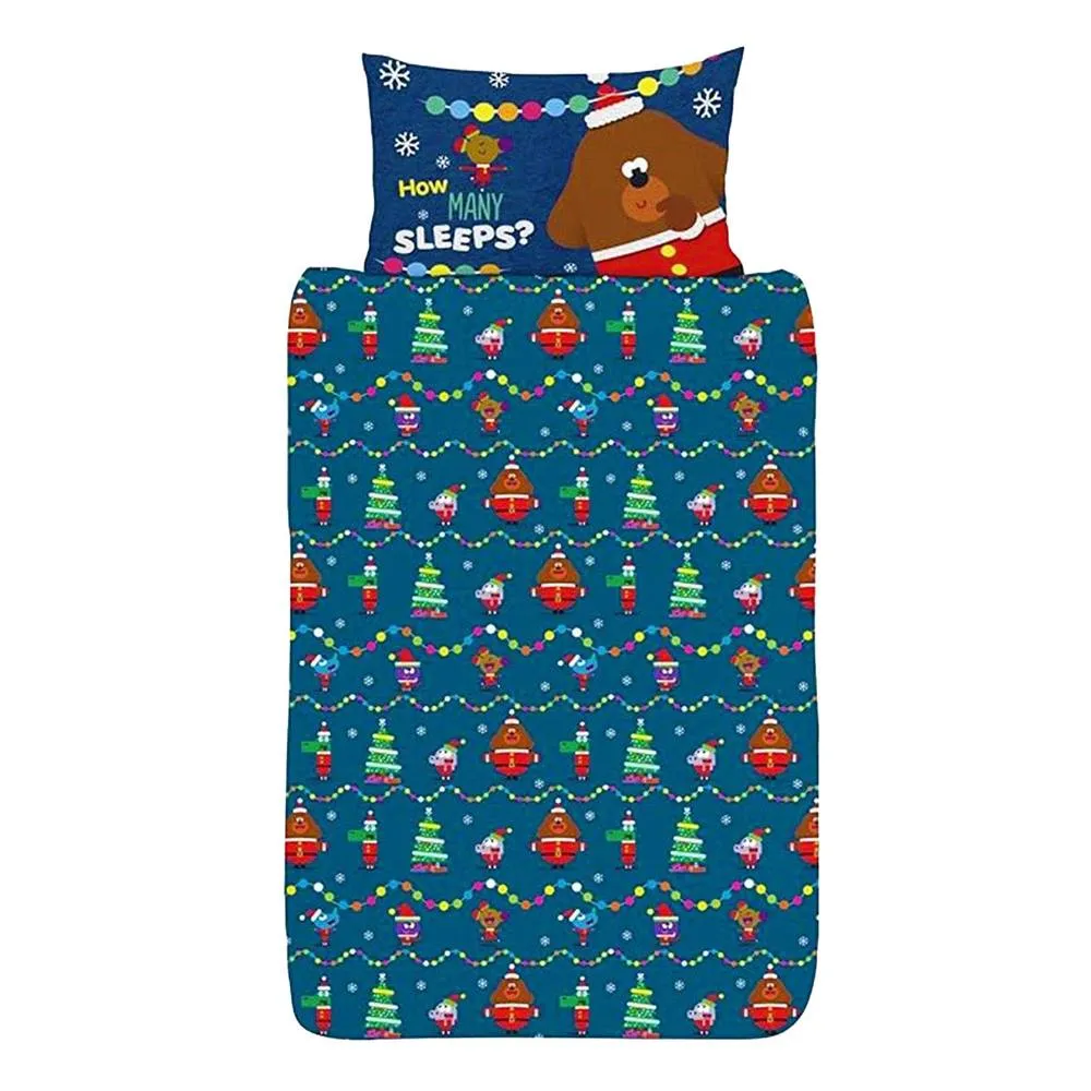 Hey Duggee Reversible Christmas Reversible Duvet Set