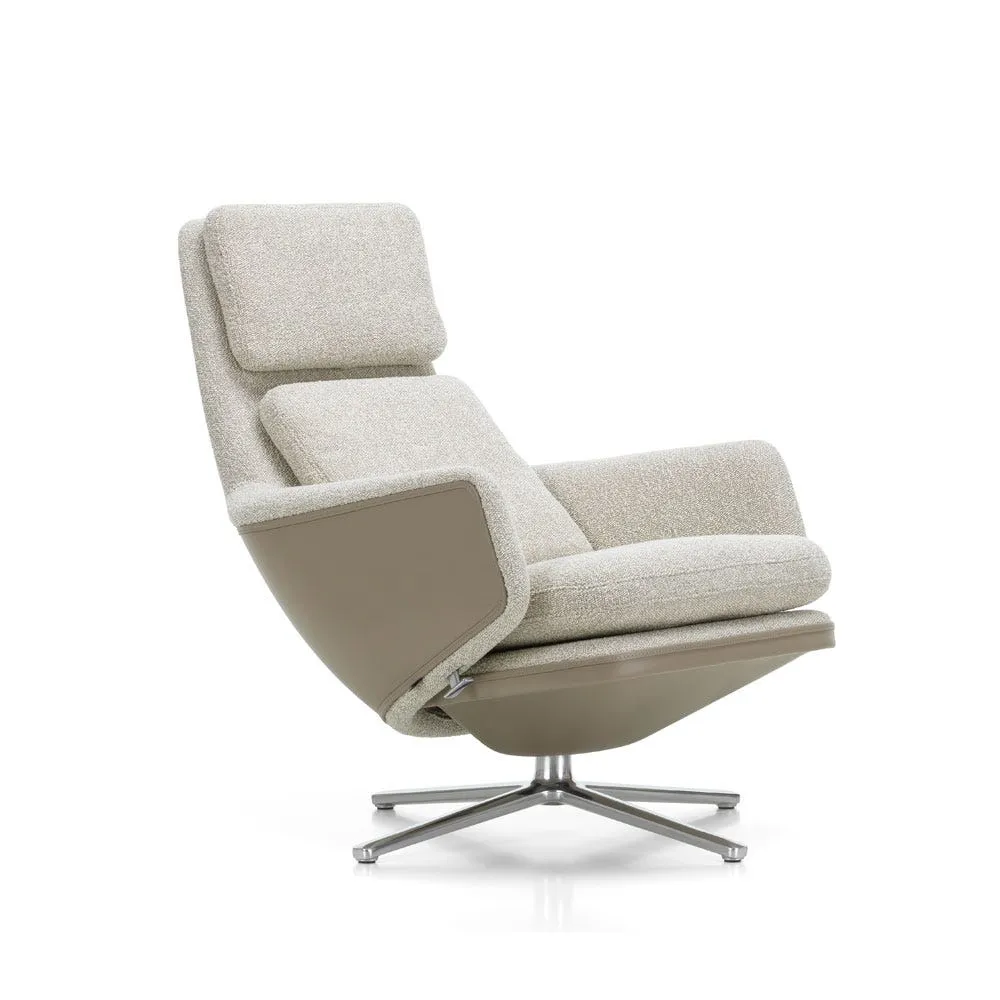Vitra Grand Relax Lounge Chair Nubia 05 Creme Sand 3