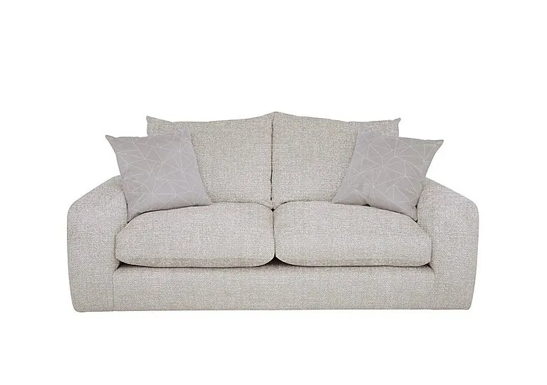 Pandora 3 Seater Foam Fill Sofa - Plain Ivory