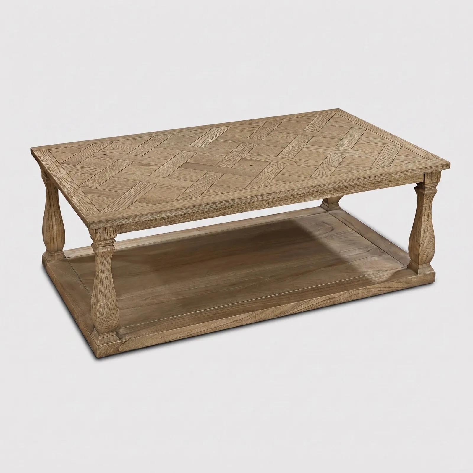 Papillon Rectangular Coffee Table 40X120X70Cm, Brown Oak | Barker & Stonehouse
