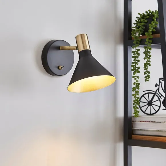Morgan Industrial Adjustable Wall Light