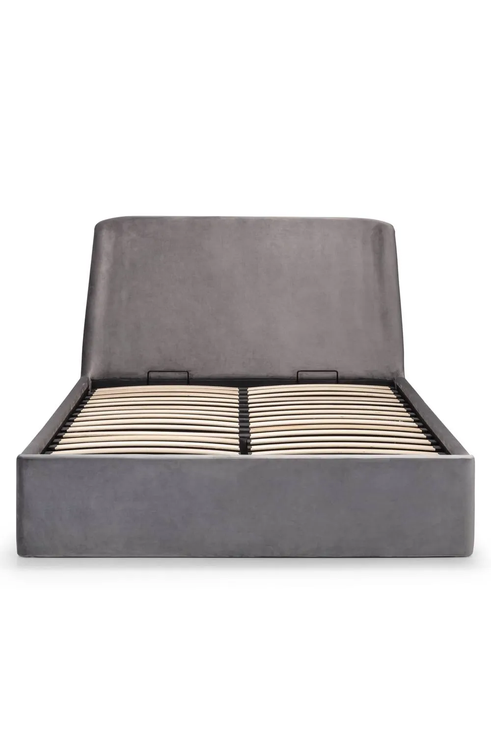 Julian Bowen Frida Upholstered Ottoman Storage Bed in Grey 4