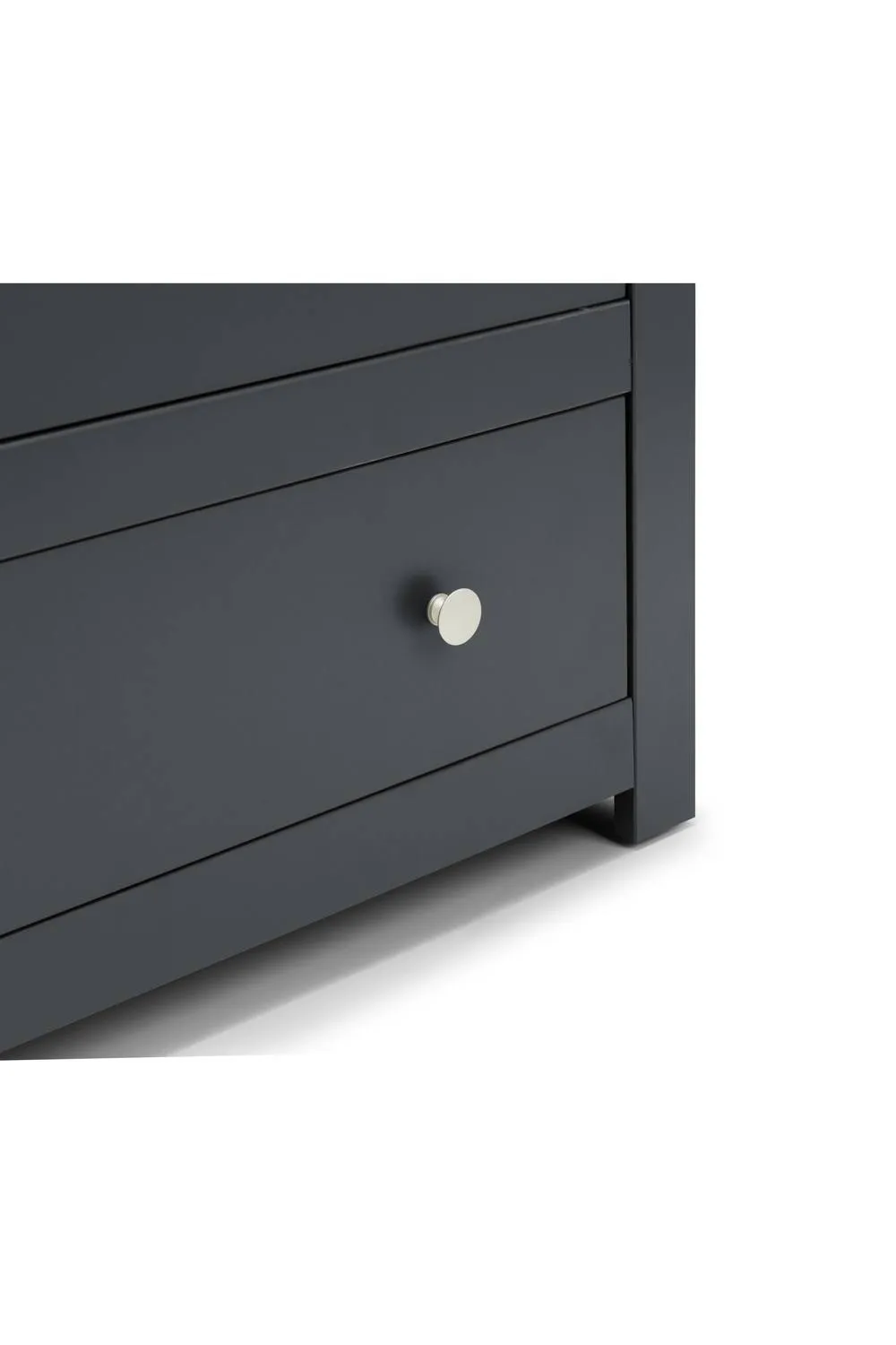 Julian Bowen Radley 4 Drawer Chest in Dark Grey 6