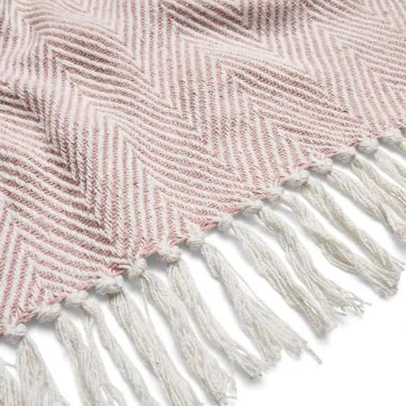 Jenson Herringbone Throw Blanket 4