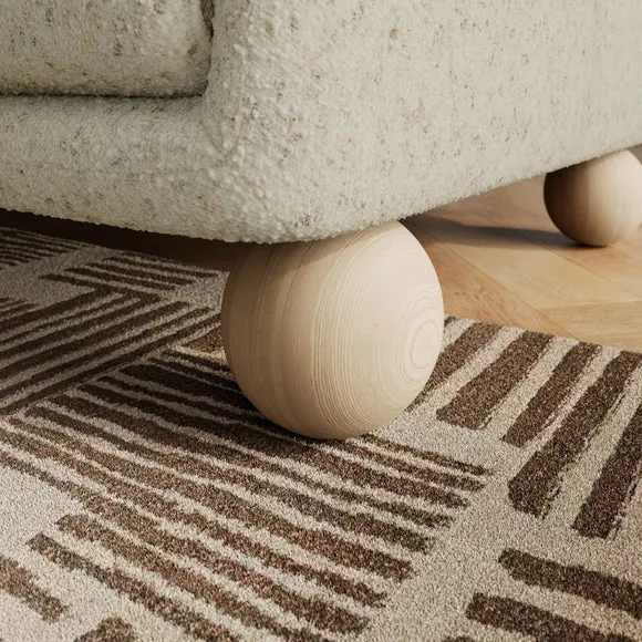 Armitage Chunky Boucle Fleck Snuggle Chair 4