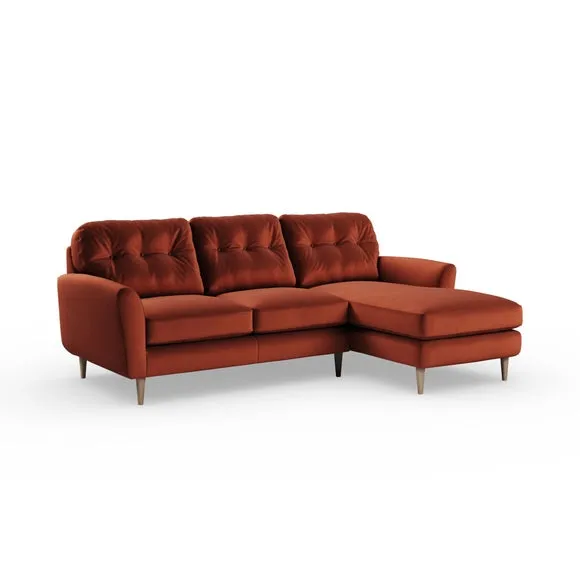 Sven Opulent Velvet Large Corner Chaise Sofa 6