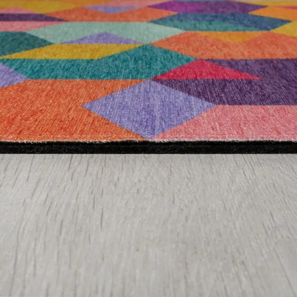 Match Axel Geo Washable Rug 4