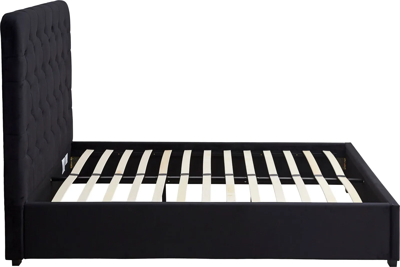 Seconique Madison 4'6" Bed (Double) in Black 4