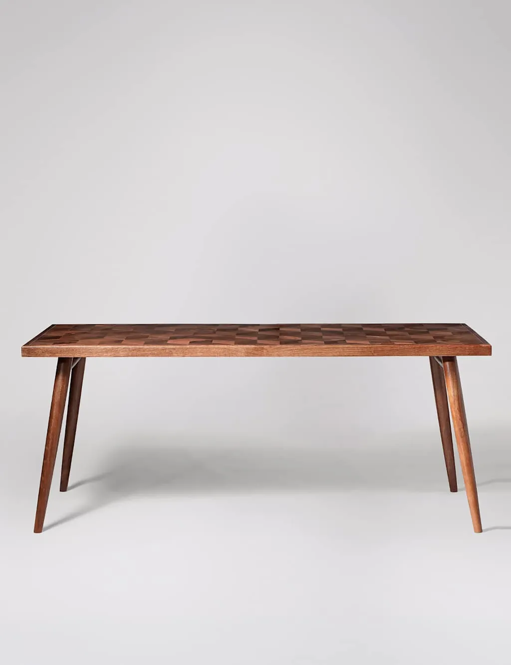 Swoon Terning Mango Wood 8 Seater Dining Table Medium Brown