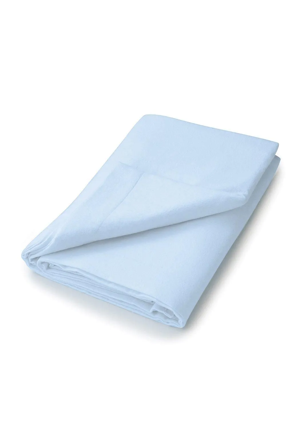 Helena Springfield 'Hs Brushed Cotton' Flat Sheet in Blue