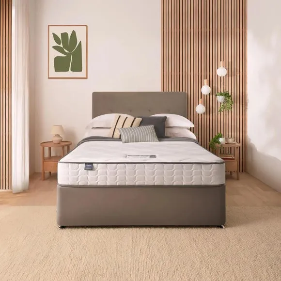 Silentnight Divan Bed With Francisco Velvet Headboard and 800 Pocket Sprung Mattress 2