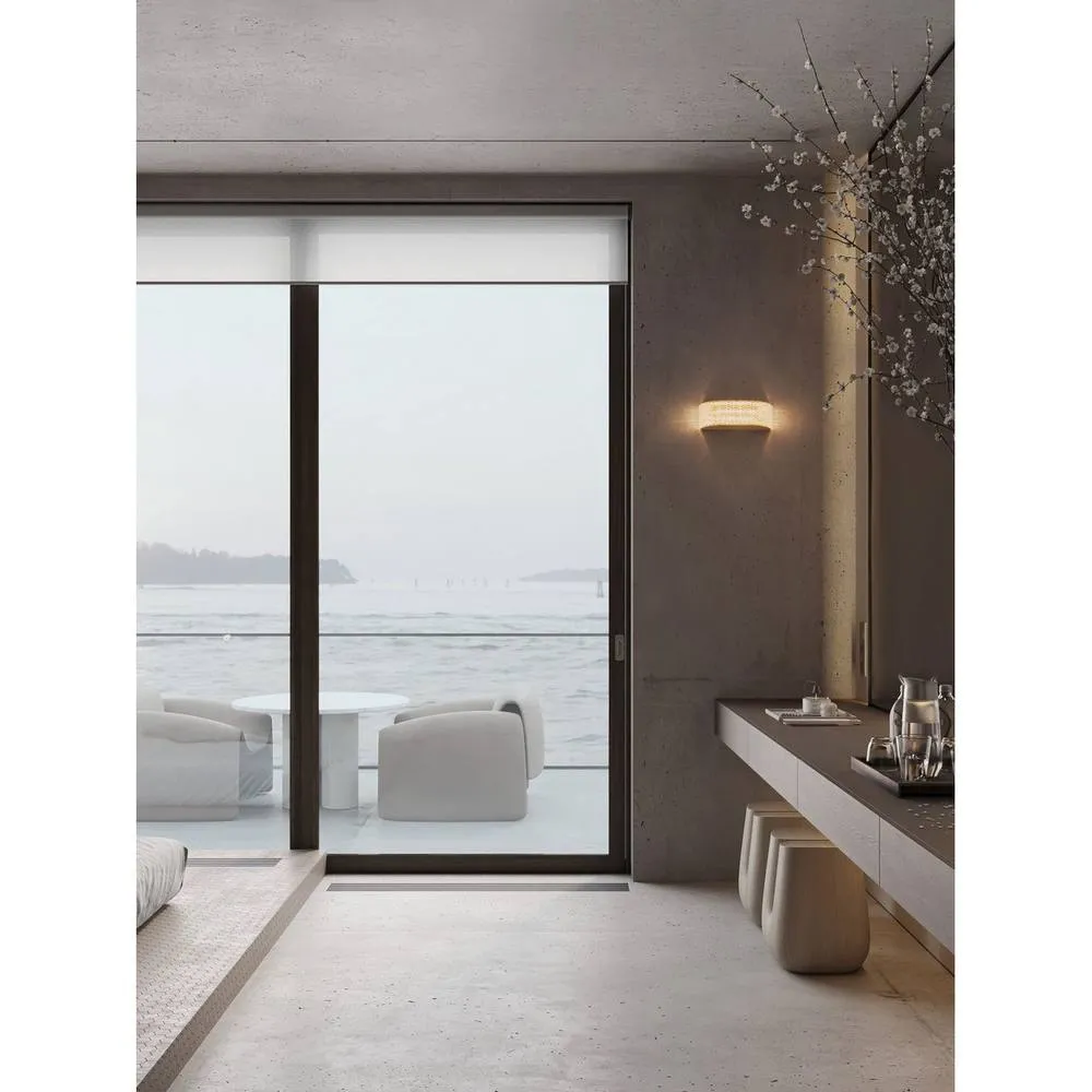 Netlighting Kinara Integrated LED Wall Lamp Platinum Gold LED 6W 390lm 3000K 2