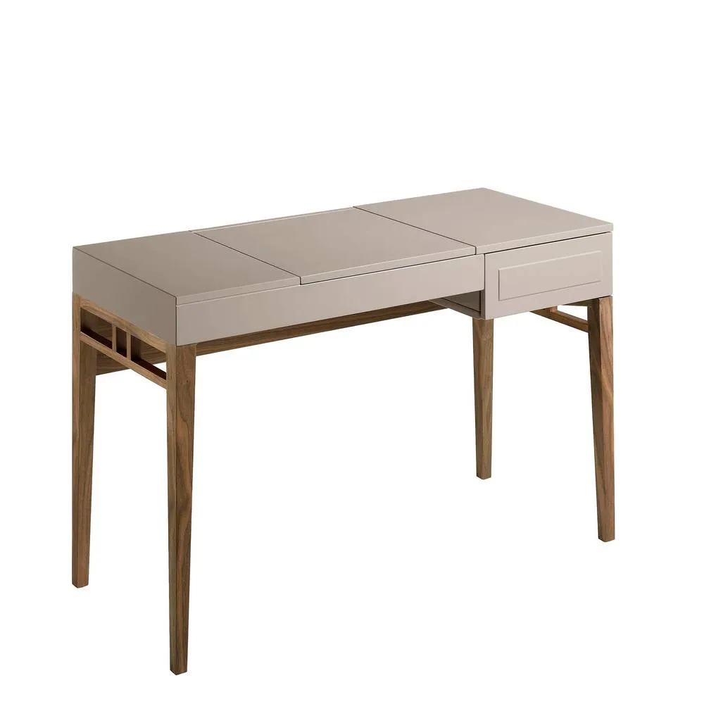Angel Cerda Grey MDF Dressing Table with Mirror & Drawer 5