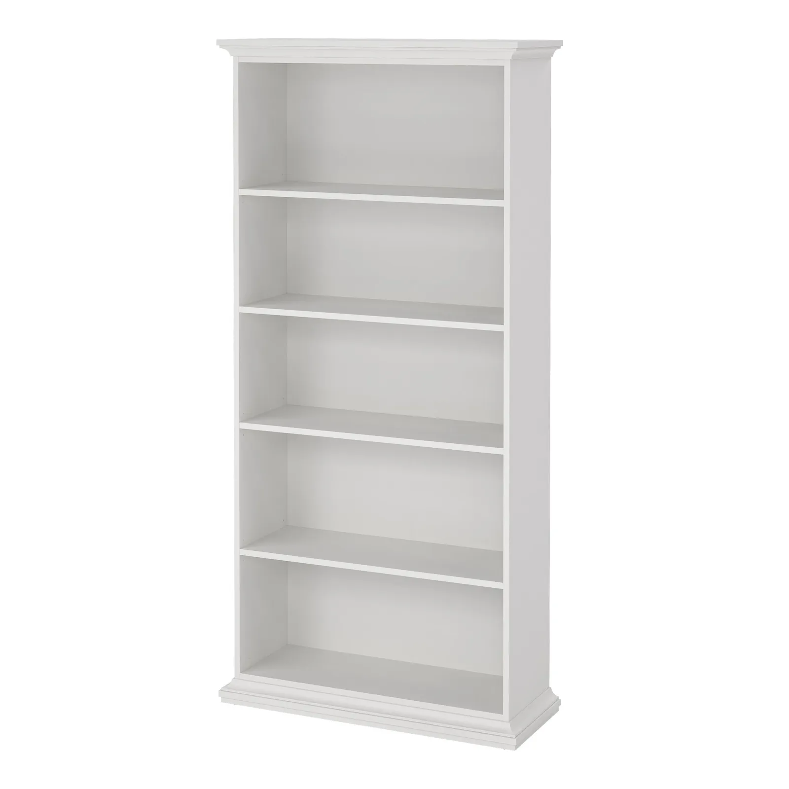 Furniture To Go Paris Tall Bookcase in White 3