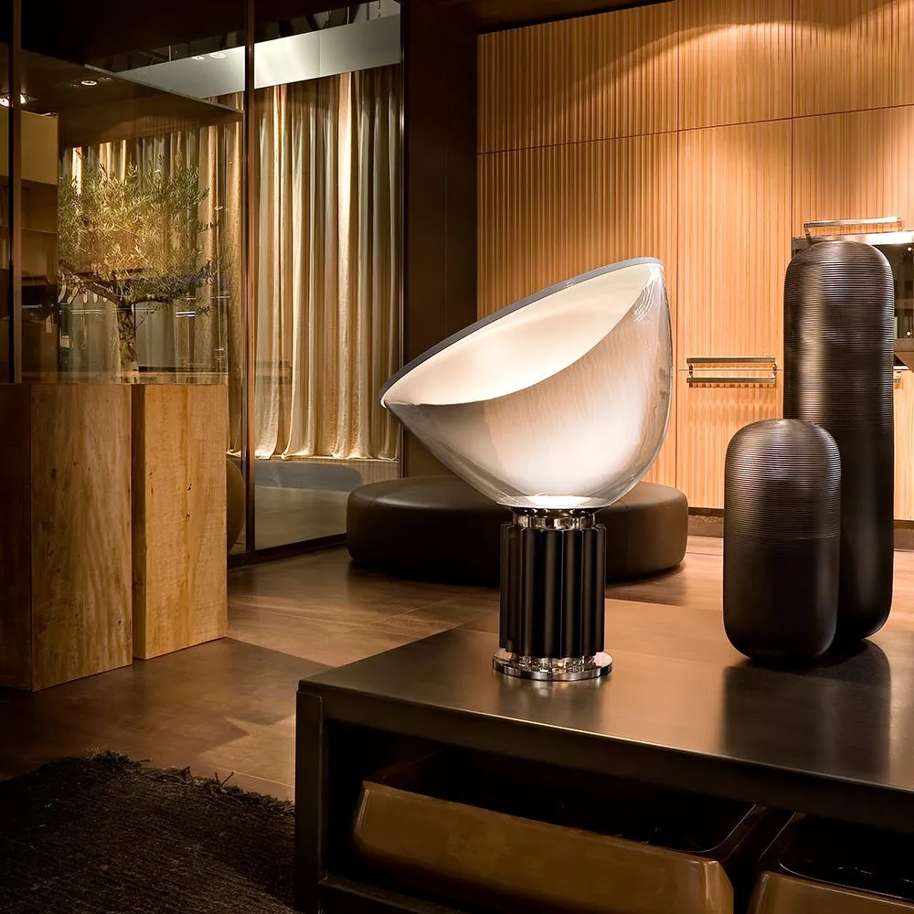 Flos Taccia LED Table Lamp Anodized Bronze Small 4