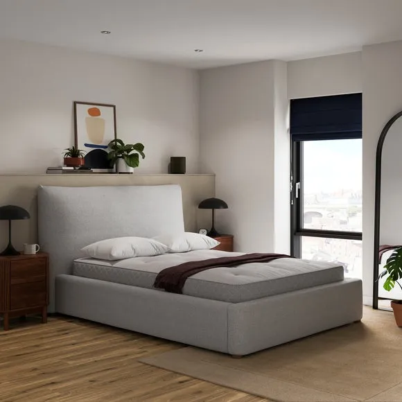 Junie Boucle Ottoman Bed