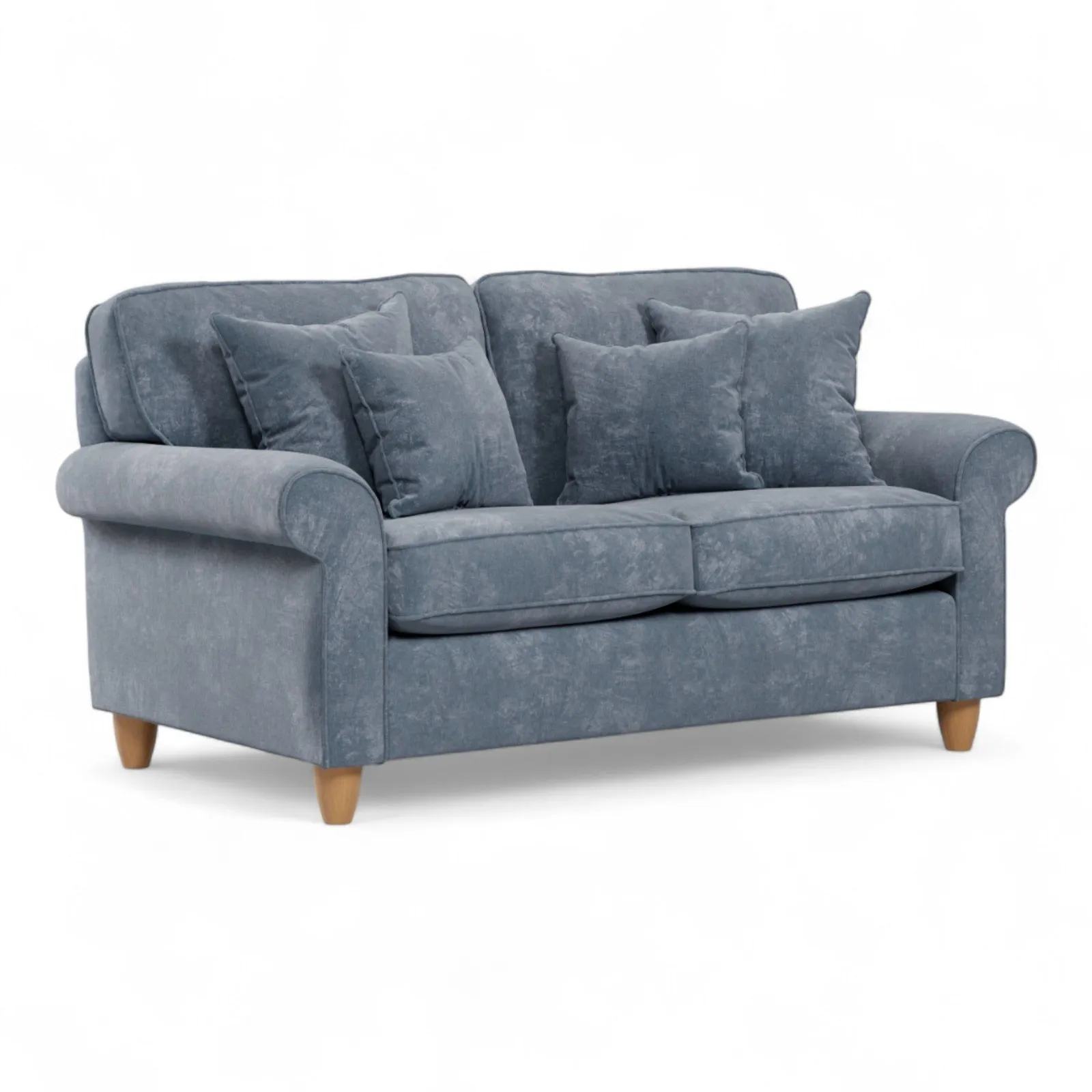 The Great Sofa Company Flora Small Sofa Glory Steel in Dark Blue 2