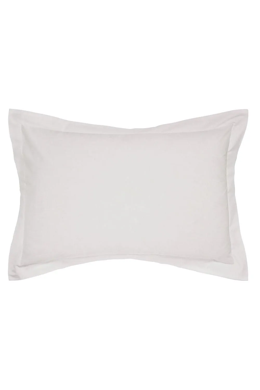 Helena Springfield 'Plain Dye' Polycotton Oxford Pillowcase in Silver 1