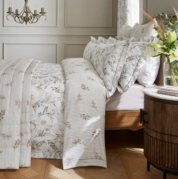 Dorma Hemmingford 100% Cotton Sateen Duvet Cover & Pillowcase Set 6