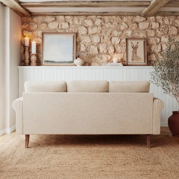 Maeve Compact Flatweave Corner Chaise Sofa 3
