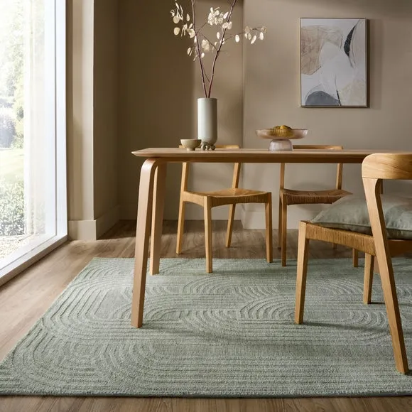 Interlock Geometric Rug