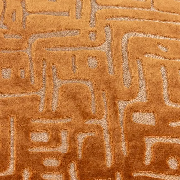 Hoem Soren Geometric Velvet Square Cushion 2