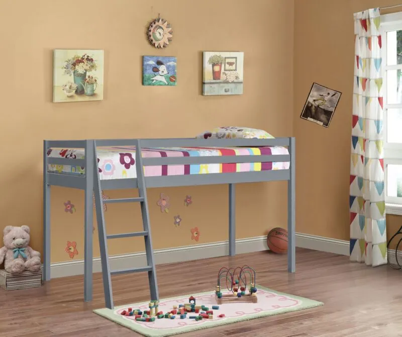 Comfy Living Ltd 3ft Wooden Mid Sleeper Various Colours in Grey 1