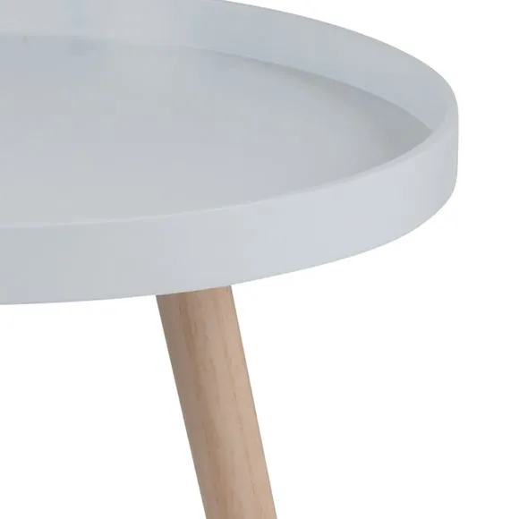 Pacific Halston Large Side Table, Natural Pine Wood 3