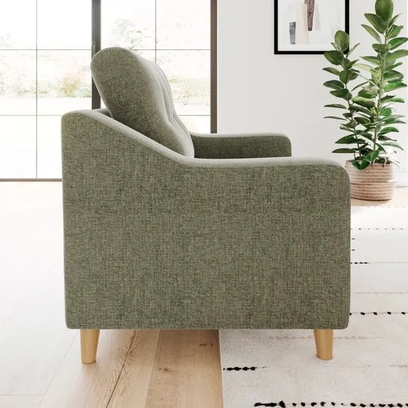 Baxter II Soft Texture Chenille Snuggle Chair 3