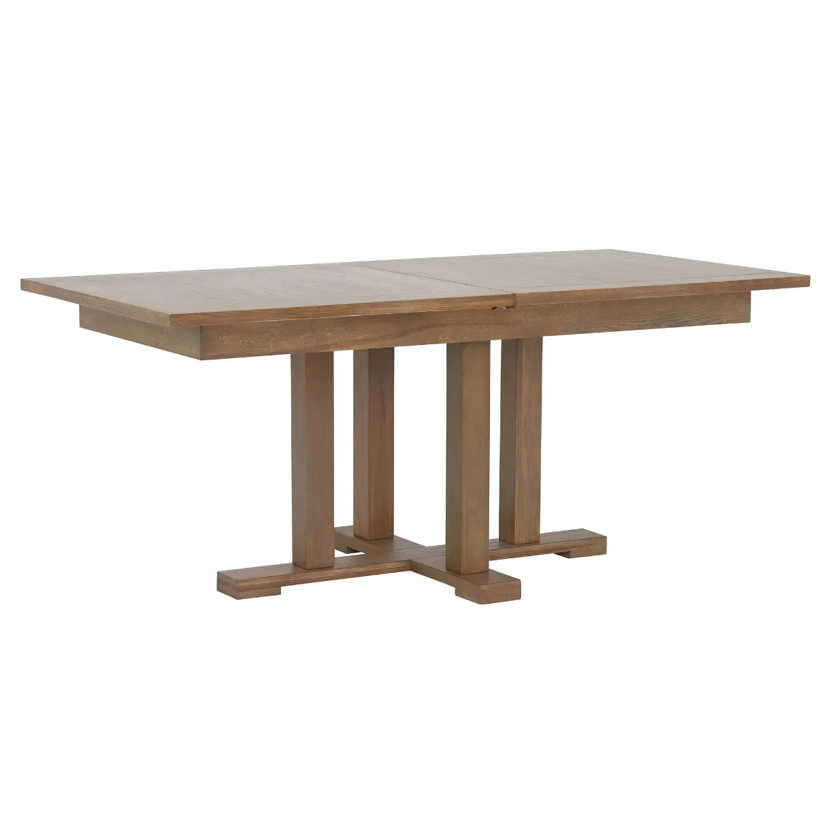 Roker Extending Dining Table, Burnt Oak