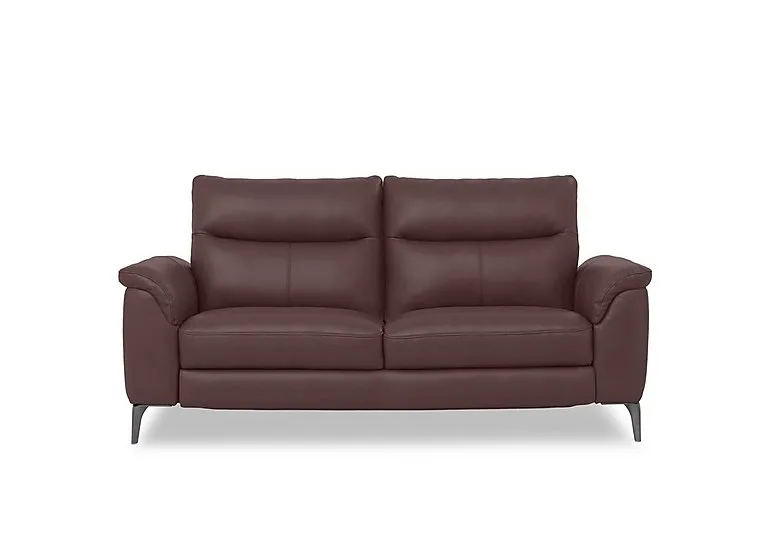 Morgan Leather 3 Seater Sofa