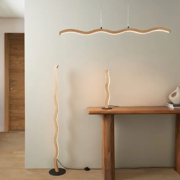 Wave Modern LED Adjustable Diner Ceiling Light 6