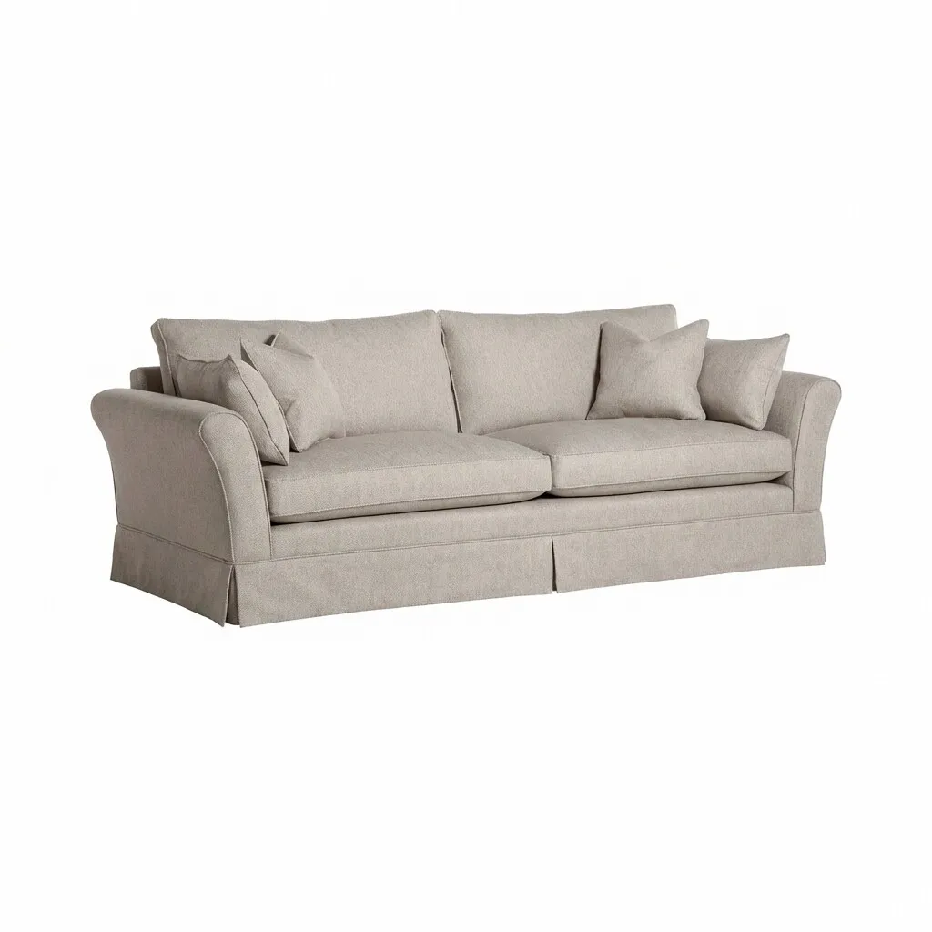 Berkeley Extra Large Sofa, Grey Fabric | Barker & Stonehouse 2
