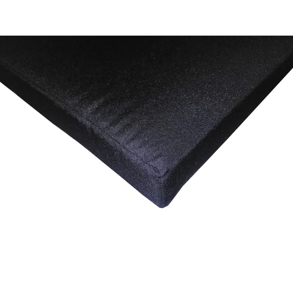 Churnet Valley Garden Furniture Ltd Waterproof Seat Pads - Single Black Cushion - Outdoor Cushion 4