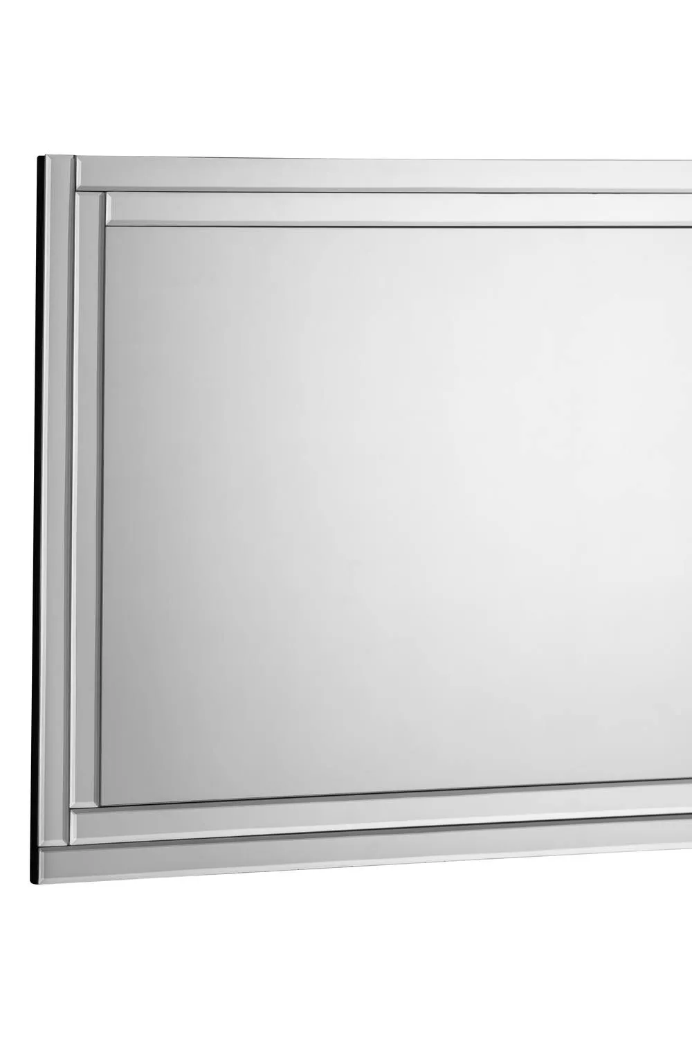 Julian Bowen Deco Frameless Wall Mirror in Clear 3