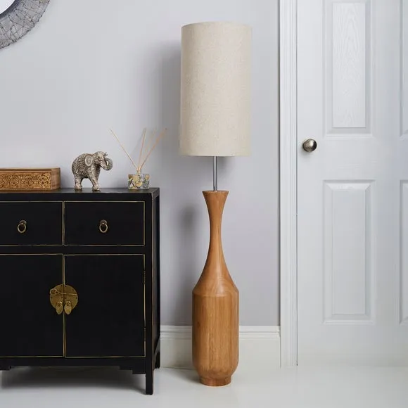 Sala Mango Wood Floor Lamp 2