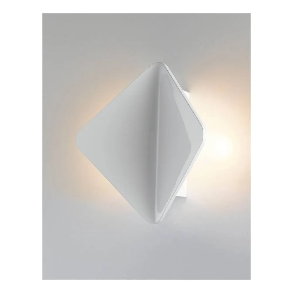 Netlighting KITE LED 2 Light LED Wall Light White 540lm 4000K 19.7x17.5x8cm 2