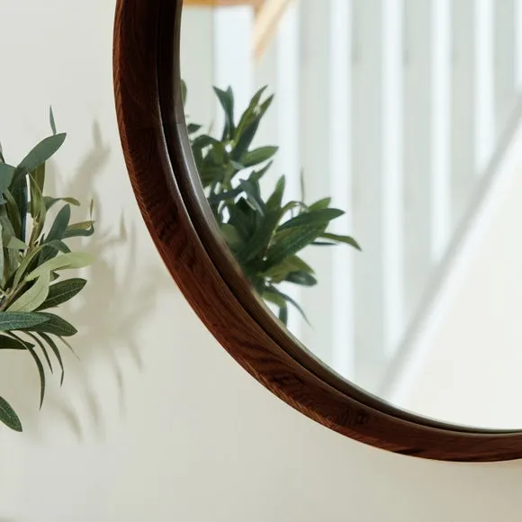 Elements Round Framed Wall Mirror 2