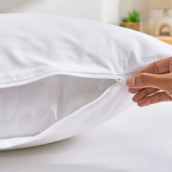 Fogarty Set of 2 Anti-Bacterial 100% Cotton Pillow Protectors 4