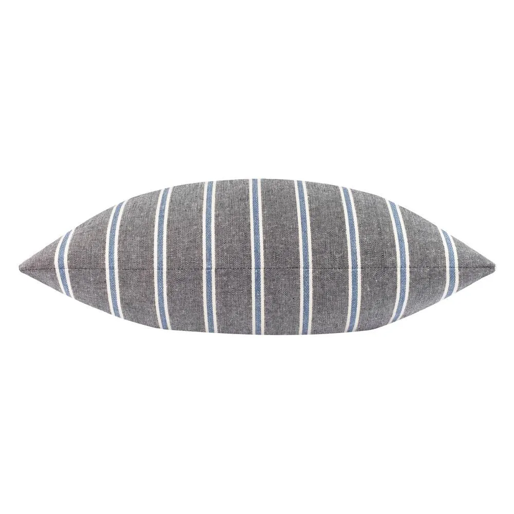 Wylder Abersoch Regatta 100% Cotton Cushion in Dark Grey 4