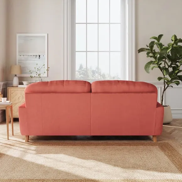 Martha Matte Plush Velvet Corner Chaise Sofa 3