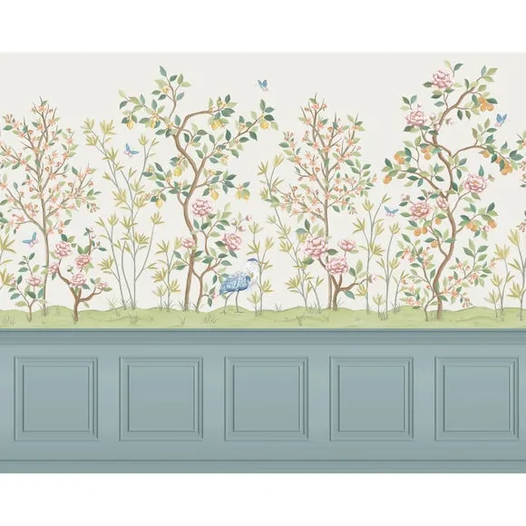 Chinoiserie Panelling Wall Mural 2