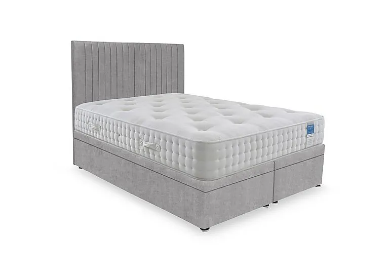 Ortho 2000 Electric End Ottoman Divan Set - Double - Lace Dolphin