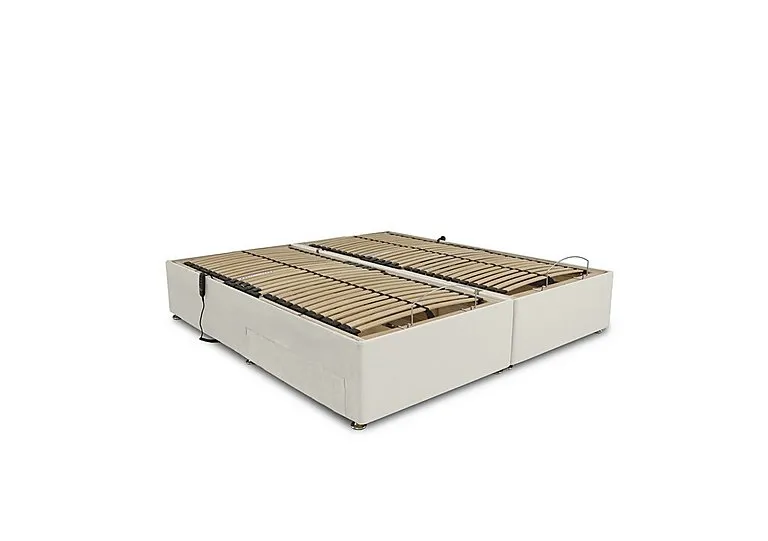 Artisan Adjustable Divan Base - Super King - Plush Ecru
