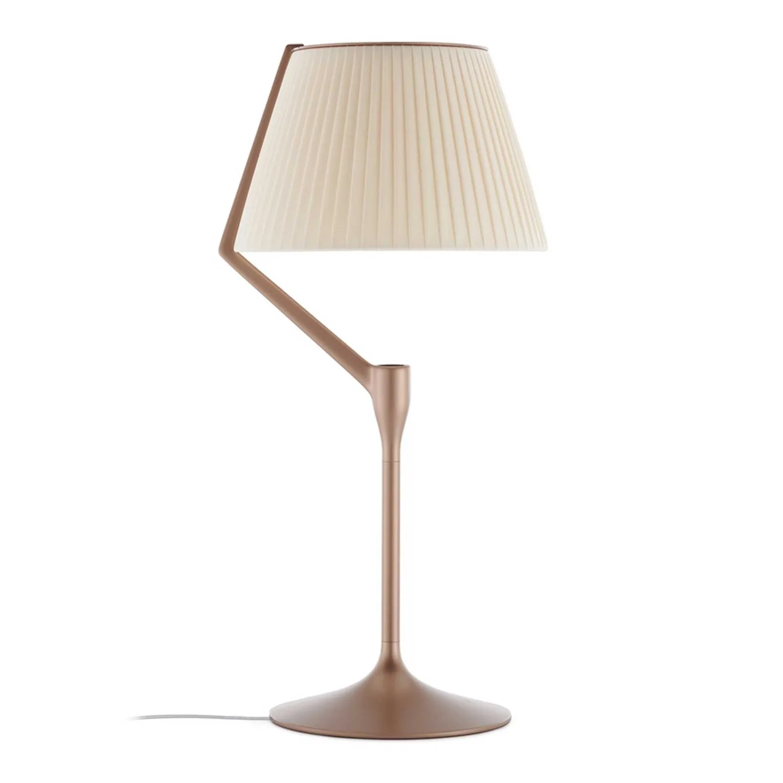 Kartell Angelo Stone Table Lamp 33X70 Copper, Gold | Barker & Stonehouse