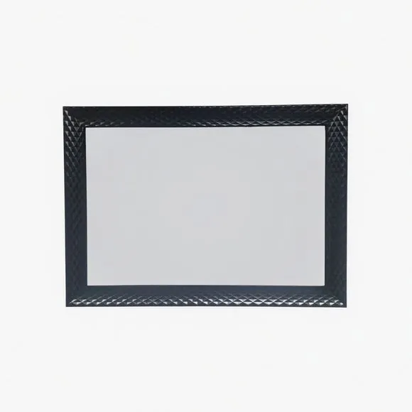 Yearn Diamont Framed Bevelled Rectangle Wall Mirror 2