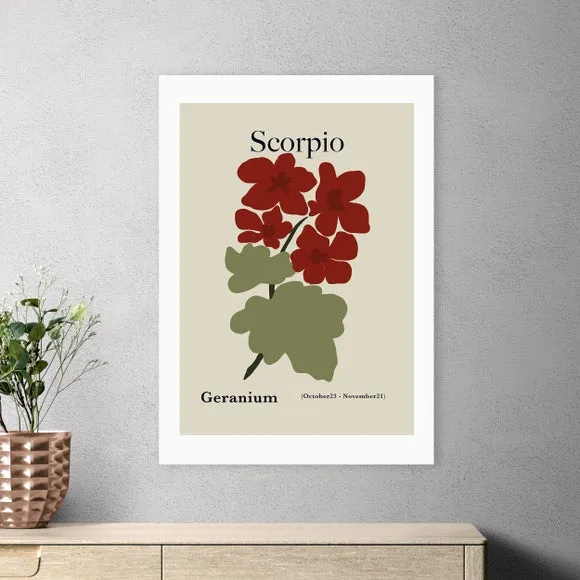 East End Prints Scorpio by Miho Art Studio 1